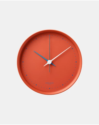 Georg Jensen - Koppel Wall Clock, Red