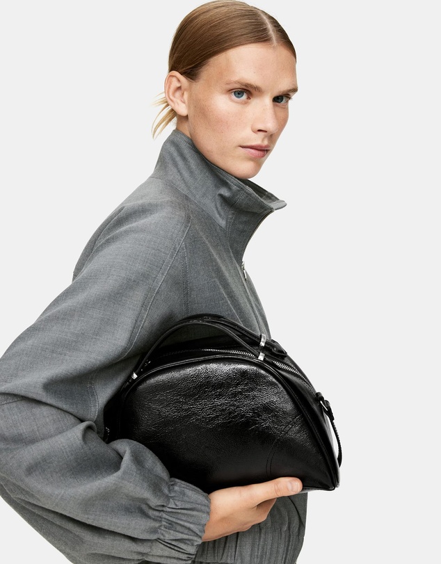 ARKET - Lacquered Leather Crossbody Bag
