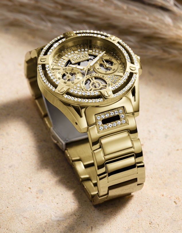 GUESS - Guess King Gold Tone