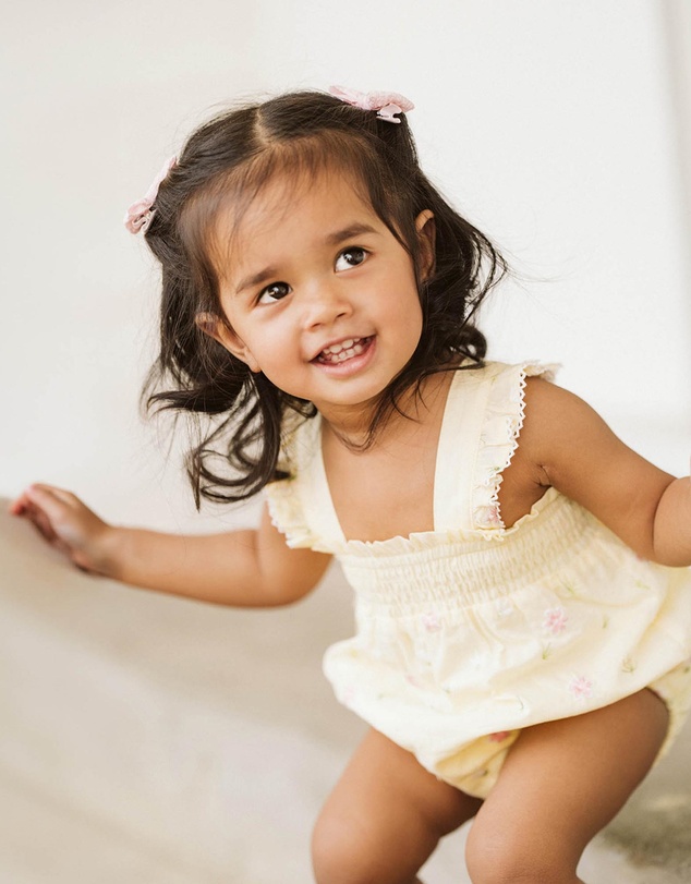 Bebe by Minihaha - Pia All Over Embroidery Bodysuit - Babies