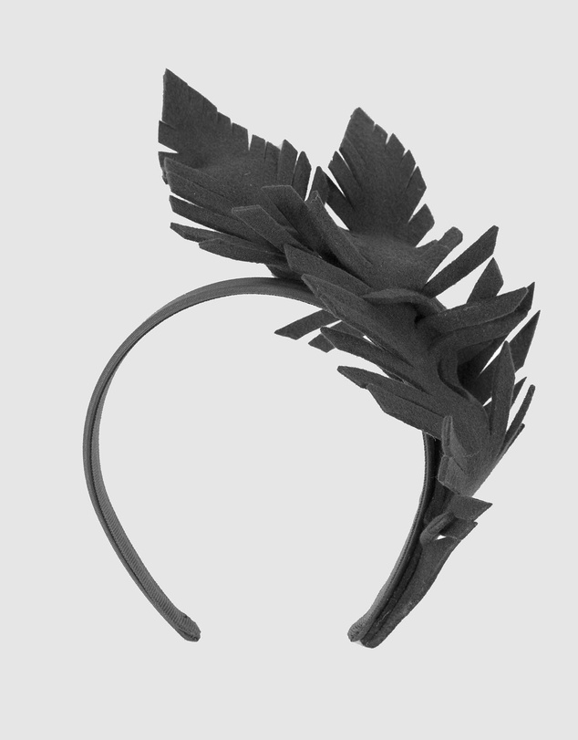 Max Alexander - Felt Leaf Fascinator