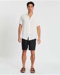 Merlino Street - Linen Rami Button-Up Shirt