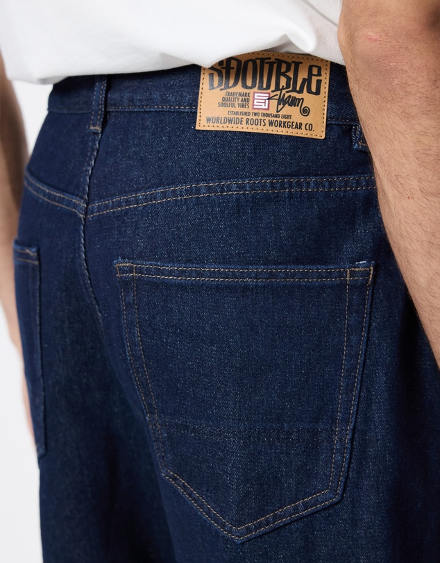 S Double - Denim Standard Shorts