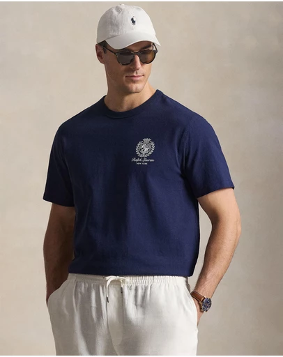 Polo Ralph Lauren - ICONIC EXCLUSIVE - Big & Tall Jersey Graphic T-Shirt