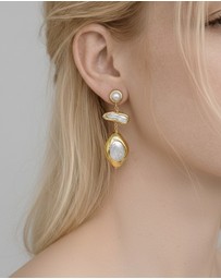 Miz Casa and Co - Natalia Pearl Earrings
