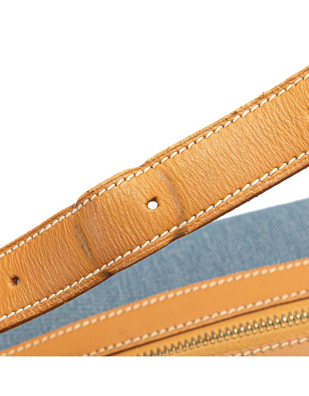Pre-Loved by Azura Reborn - Pre-Loved Denim and Calfskin Sac Doremi 33