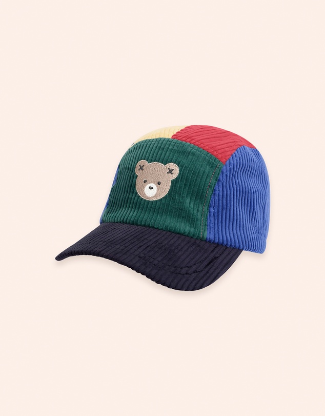 Huxbaby - Colour Block Cord Panel Cap - Babies-Kids