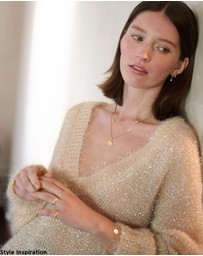 Rachel Jackson - North Star Gold Necklace