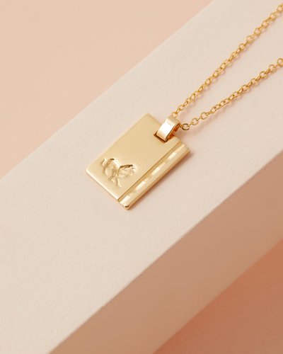 Leo Star Sign 18ct Gold Filled Necklace