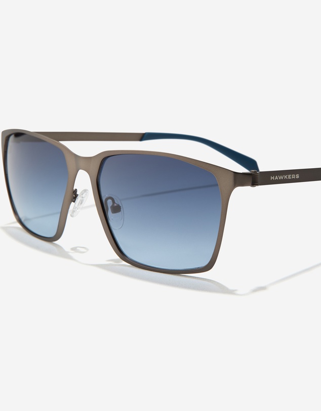 Hawkers Co - HAWKERS Track Flex - Gun Metal Blue Denim Sunglasses for Men
