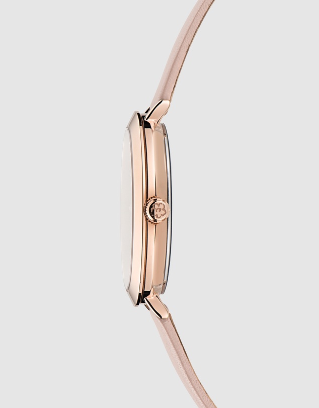Ted Baker - Ammy Iconic Pink Leather Watch and Bracelet Gift Set