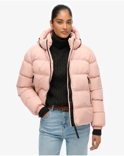 Superdry - Hooded Sports Puffer Jacket