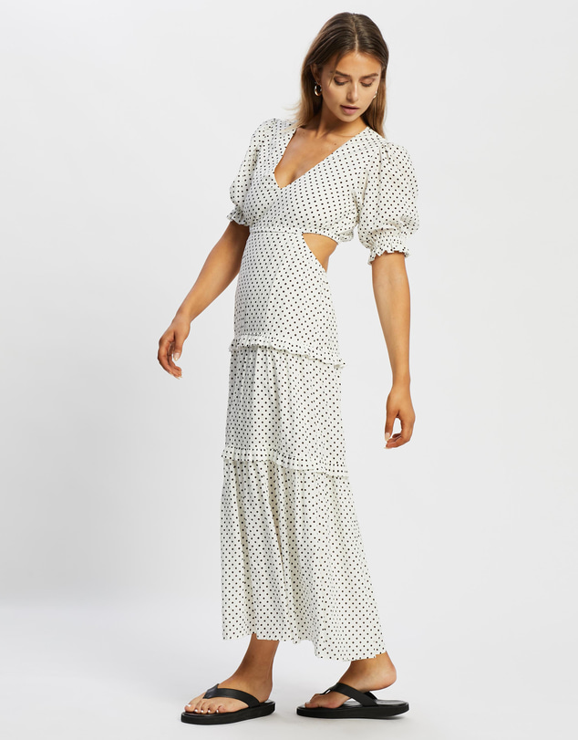Peony - Cut Out Tiered Dress