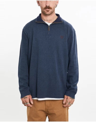 Vintage by The Real Deal - Pre Loved - Vintage Chaps Ralph Lauren Quarter Zip Sweatshirt