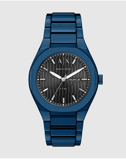 Armani Exchange - Blue Analogue Watch