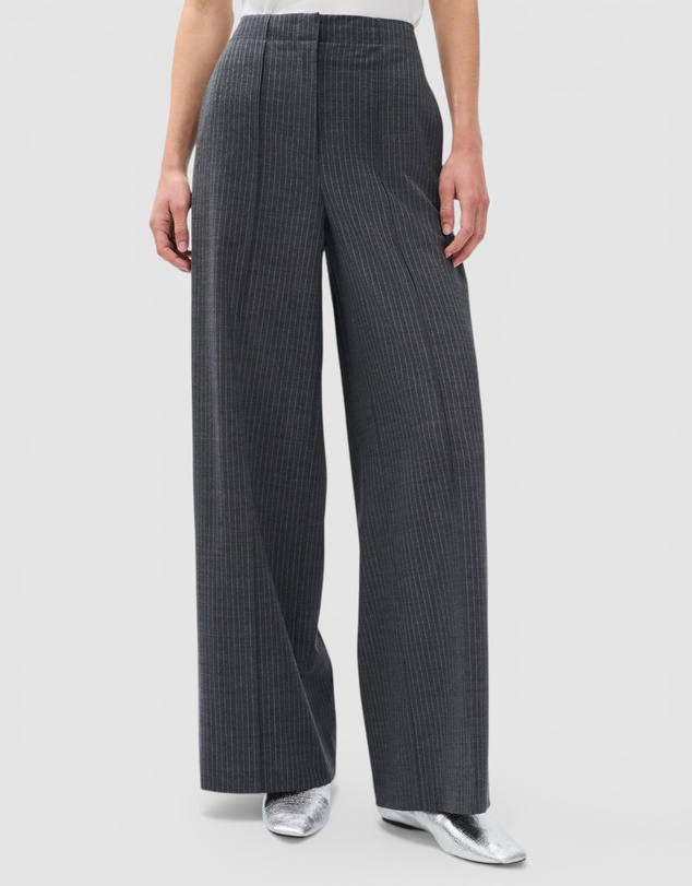 rag & bone - Irina Stripe High-Rise Tailored Pant