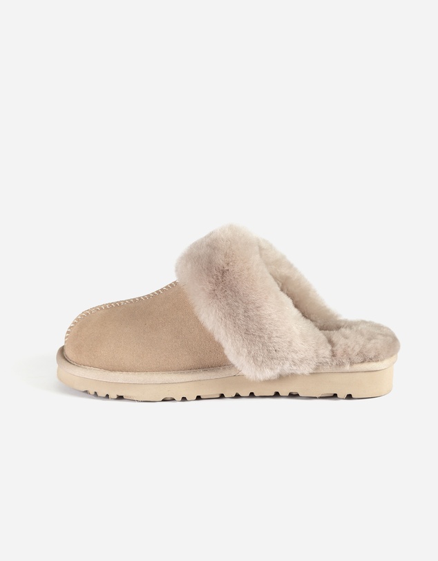 Ozwear Connection Uggs - Ugg Slippers Premium Australia Sheepskin Unisex Scuffette Suede