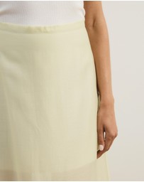 Atmos&Here - Lola Organza Sheer Maxi Skirt