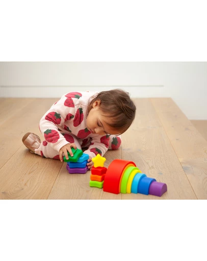 Bright Child - Rainbow Stacking Towers