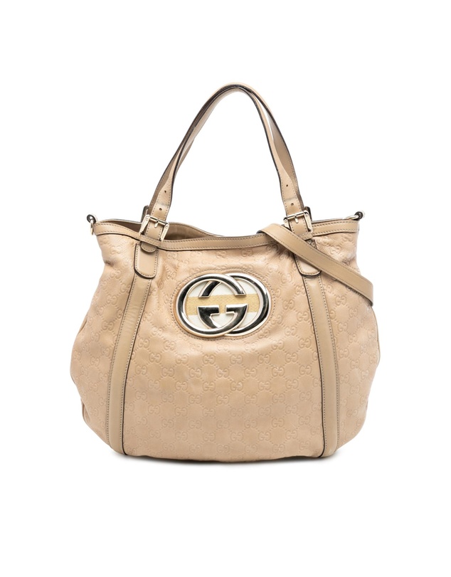 Pre-Loved by Azura Reborn - Pre-Loved Medium Guccissima Web Britt Satchel