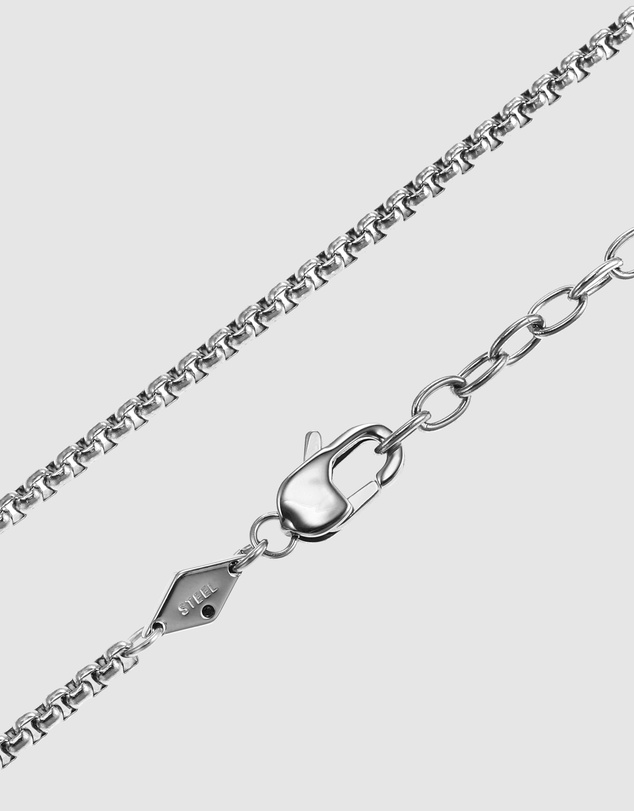 Fossil - Vintage Casual Silver-Tone Necklace