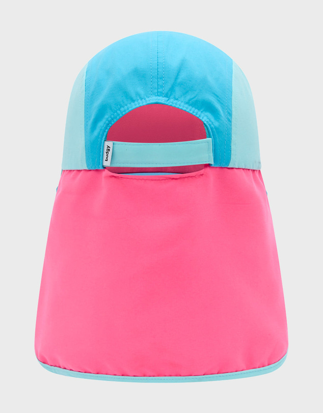 Budgy Smuggler - Flap Hat in Pink and Blue
