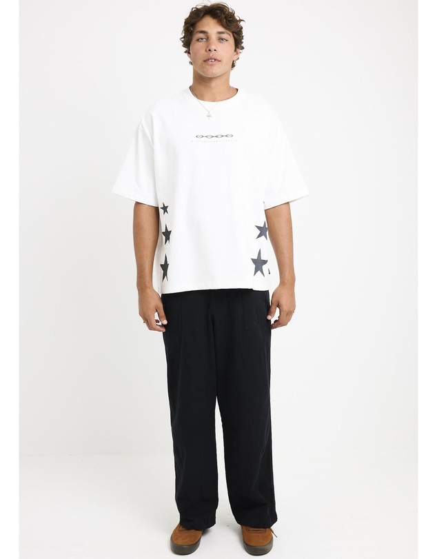Black Noise White Rain - Noise Short Sleeve T-Shirt