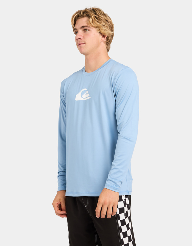Quiksilver - Mens Solid Streak UPF 50 Long Sleeve Surf Shirt