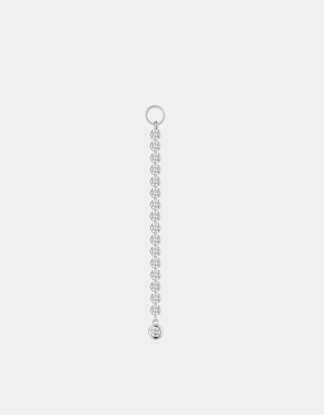 Ania Haie - Silver Row Bezel Earring Charm