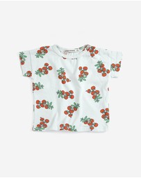Bobo Choses - Juicy Tomatoes All Over T-Shirt - Babies
