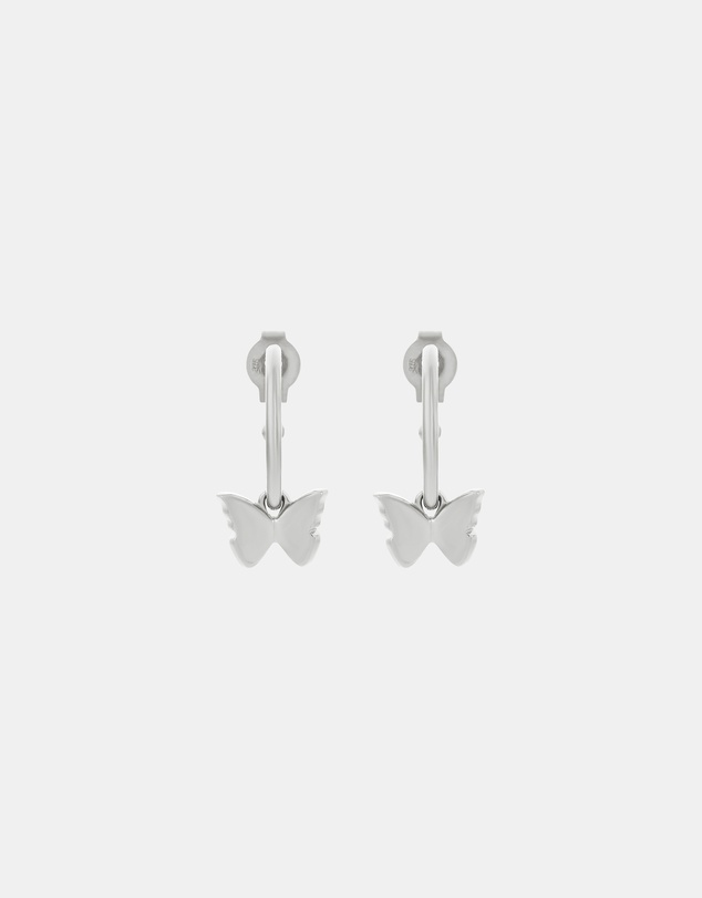 Karen Walker - Butterfly Hoop Earrings