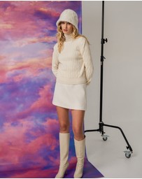 Forcast - Cynthia Tweed Mini Skirt