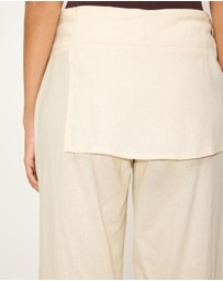 Dazie - Overcast Linen Blend Pants
