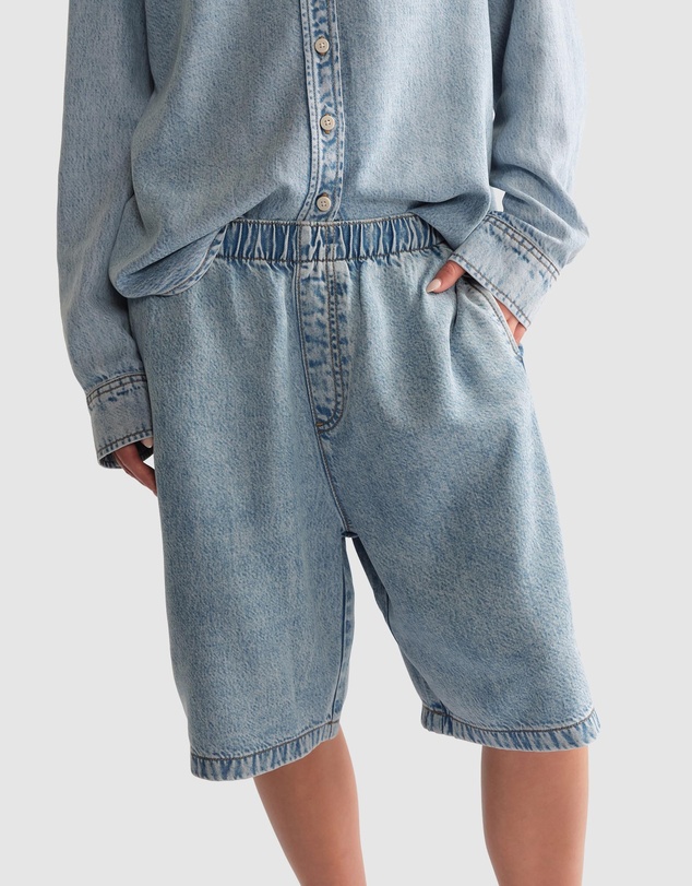 Decjuba - D-Luxe Fluid Denim Shorts