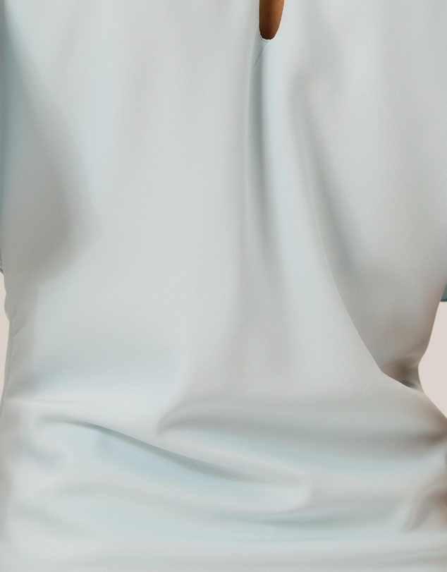 Tussah - Genevieve Flutter Sleeve Satin Top