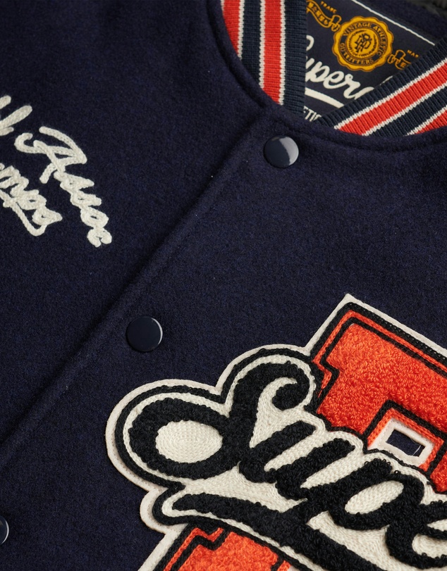 Superdry - College Patched Varsity Jacket