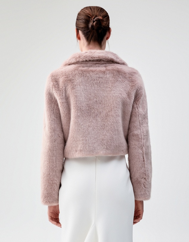 Unreal Fur - Tirage Cropped Jacket