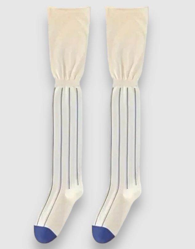 High Heel Jungle - Hi Jinks Over Knee Socks-Ivory