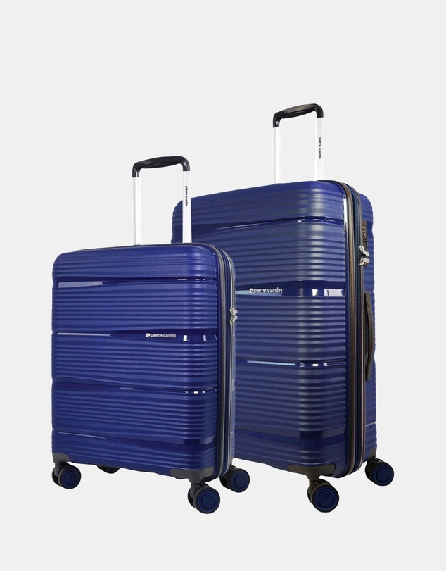 Pierre Cardin - Pierre Cardin Normandy Hard Shell Medium and Cabin Bundle 2-Piece Set