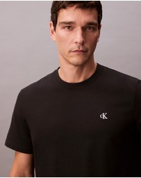 Calvin Klein Jeans - Embroidered Monogram Logo Relaxed T-Shirt