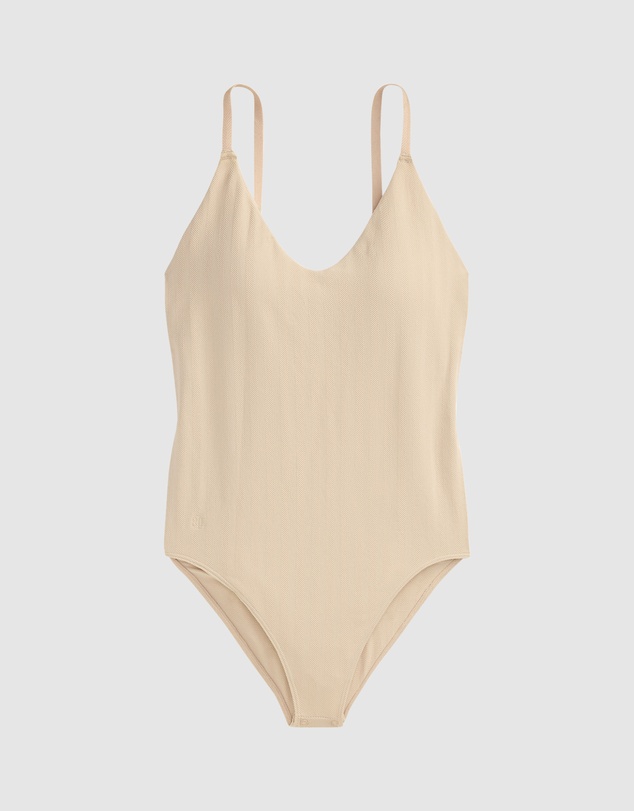 Lauren by Ralph Lauren - Herringbone Seamless Lingerie Bodysuit