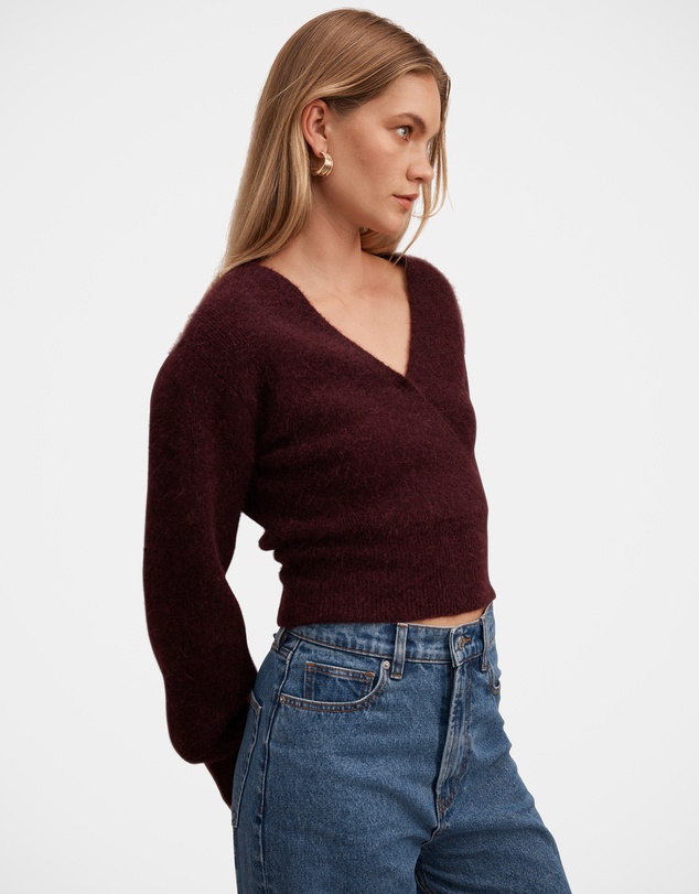 Forever New - Florence Knitted Wrap Jumper