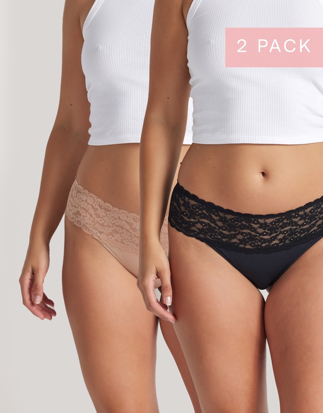 Kayser - 2 Pack Glowlights G-String