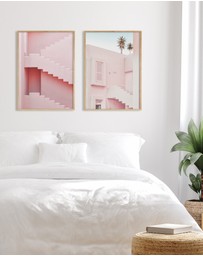 Olive et Oriel - Ibiza Hotel II Art Print