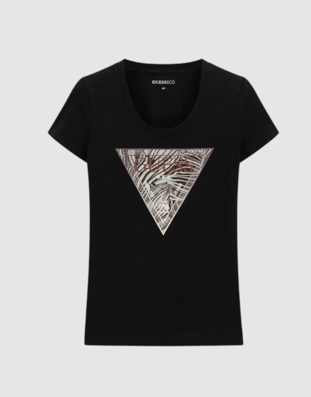 GUESS - Short Sleeve Zebra Triangle Tee