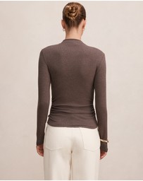 Forever New - Josette Mock Neck Long Sleeves Top