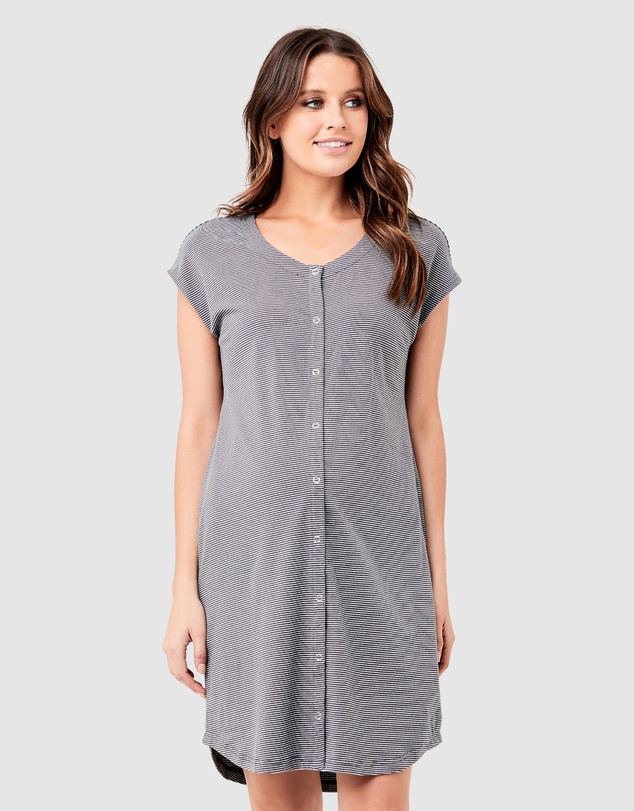 Ripe Maternity - Blake Organic Short Sleeve Nightie