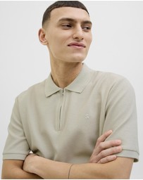 Jack & Jones - Austin Zip SS Polo
