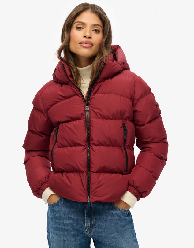 Superdry - Hooded Sports Puffer Jacket
