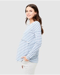 Ripe Maternity - Lionel Long Sleeve Nursing Tee